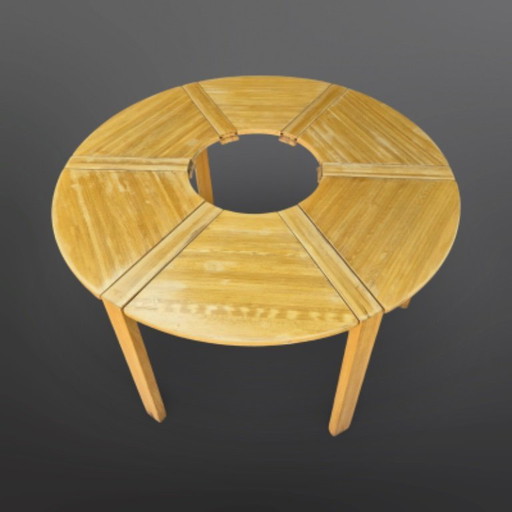 Table de salle à manger puzzle Richard Nissen, Danemark 1978