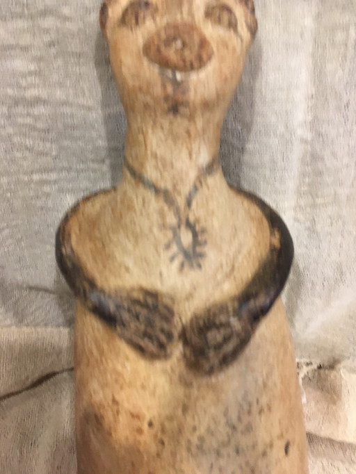 Vrouwelijk Rifpop aardewerk Noord-Afrika
