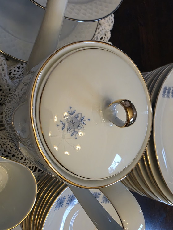 Image 1 of Vintage coffee and tea set + dinner service from the quality brand Kronester Bavaria (Germany).