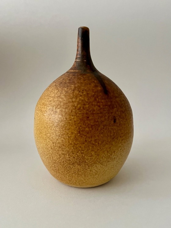 Image 1 of Otto Zeeger's glazed earthenware vase 1970s