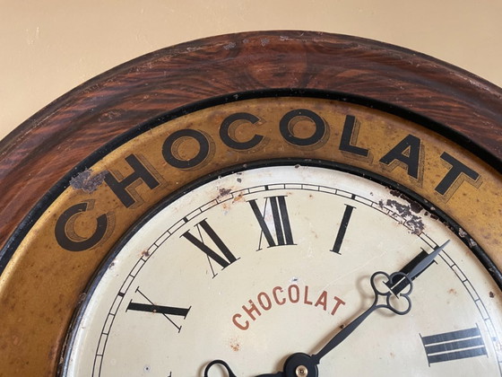 Image 1 of Wall clock Guerin Boutron Chocolate French Clock