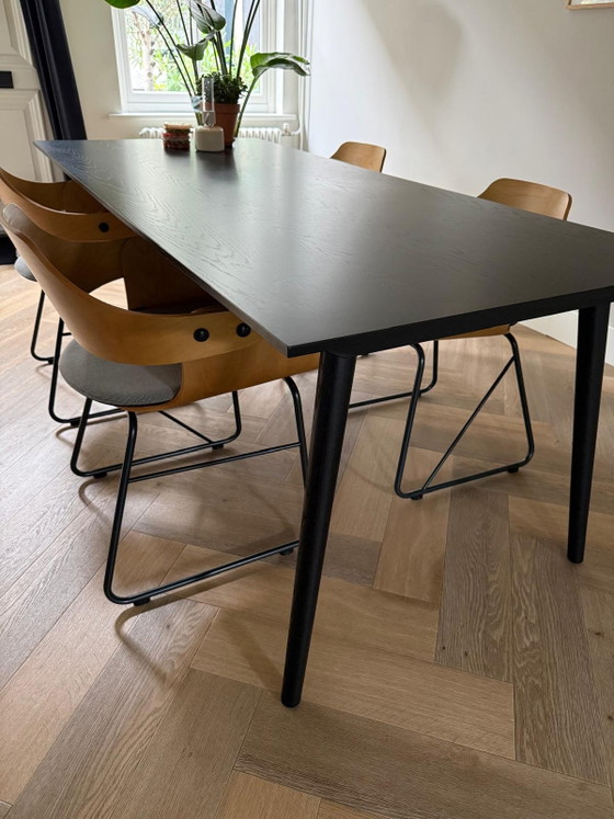 4x BD Barcelona Design Esszimmerstuhl – Esszimmerstühle, Metal, Wood (photo 4 of 7)