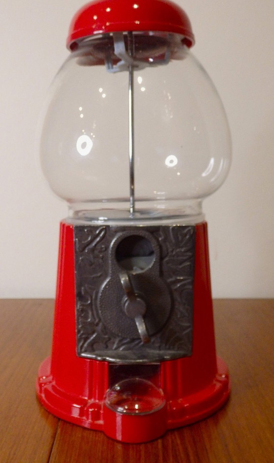Image 1 of kauwgom- en knikkerautomaat, M&M