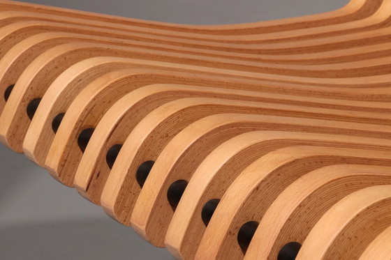 Image 1 of Banco "Scheletro" de Kari Asikainen, P. O. Korhonen Oy, Finlandia, años 80