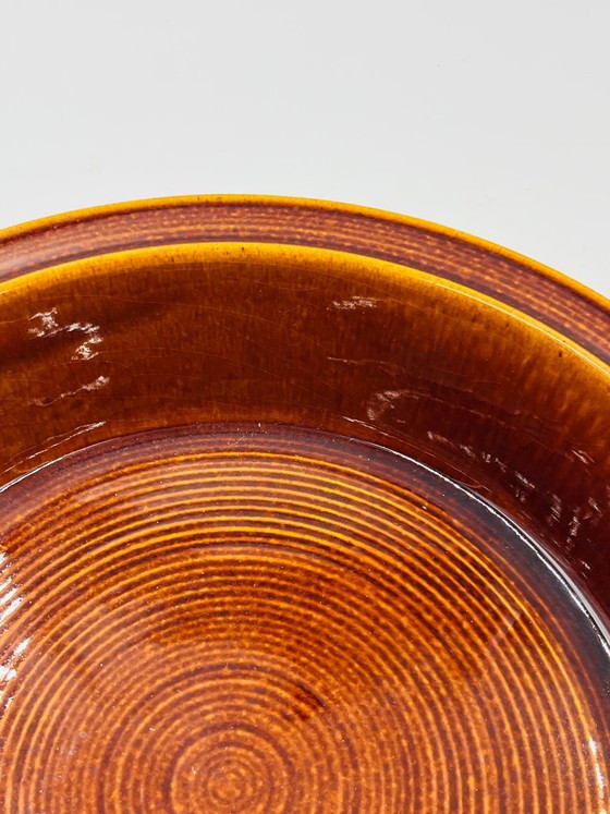 Image 1 of Grand Plat Rond Deco Hälsingborg Ringar K.J. Svensson 70s