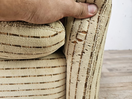 Maralunga driezitsbank van Vico Magistretti uit de jaren 70. – Cassina, 3-5 zitsbanken, Textile, Klassiek (photo 14 of 20)