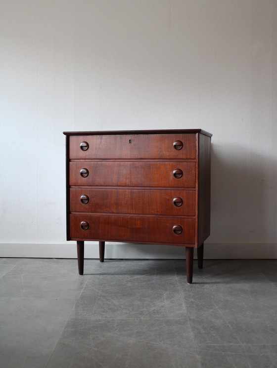 Image 1 of Cassettiera danese vintage in teak