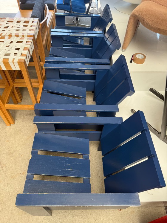 Image 1 of Vintage Crate Chair By Gerrit Rietveld (more in stock)