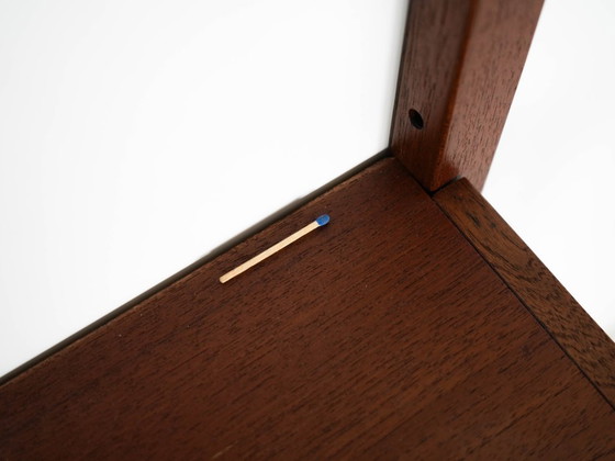 Image 1 of Teakhouten wandrek, Deens design, jaren 60, gemaakt in Denemarken.