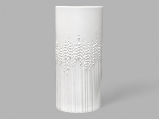 Image 1 of Precioso jarrón rosenthal blanco una joya en cualquier mesa