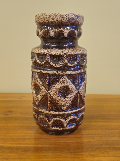 Vintage West Germany Vaas Vaasje Bruin