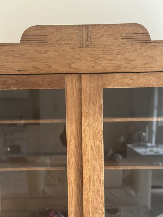 Image 1 of Aparador y librería Art Déco de la Escuela de Ámsterdam