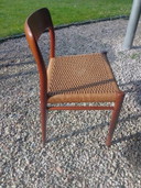 4 x Esszimmerstühle dänischen Designs, Modell Niels Otto Møller 75