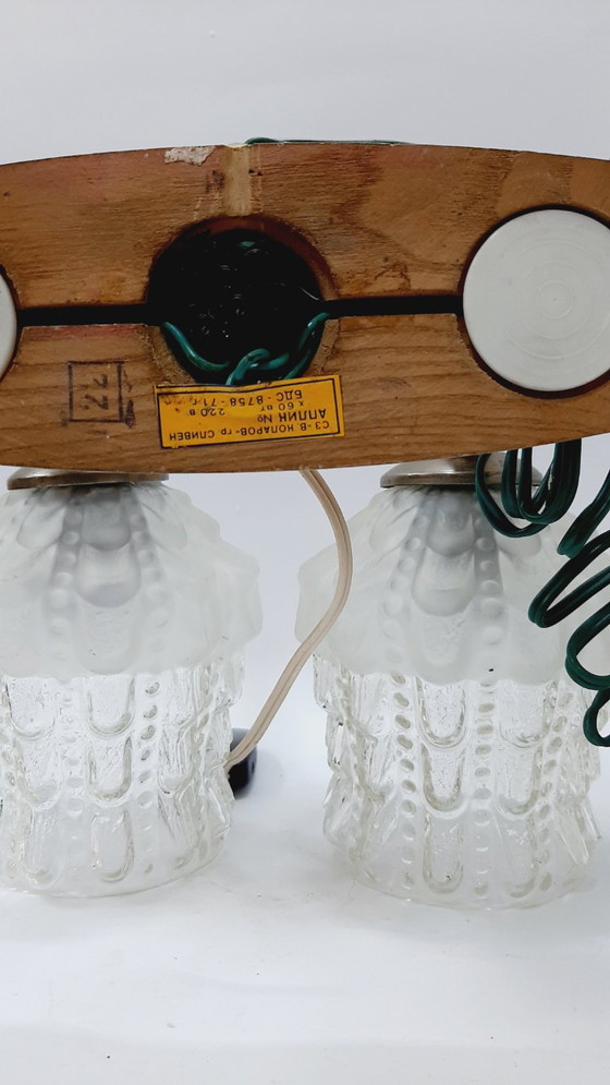 Image 1 of Vintage double wall light (sconce)