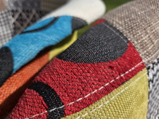 Set aus 6 mehrfarbigen Norrwood Esszimmerstühlen – Textile (photo 14 of 14)