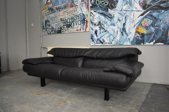 Beautiful Vintage B&B Italia Alanda Paolo Piva Design Sofa – 3-5 seaters, Leather, Metal (photo 3 of 8)