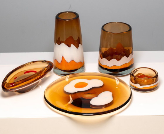 Image 1 of Juego de cristalería, Jaroslav Svoboda, década de 1970, Checoslovaquia