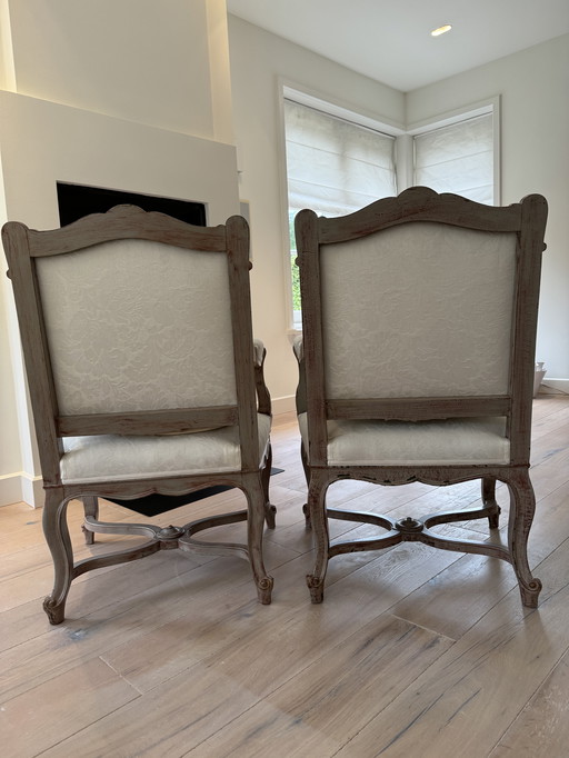 Set Moderne Louis Xvi Fauteuiltjes