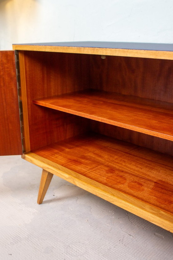 Image 1 of Vintage sideboard chest of drawers Mid Century teak nut 60s