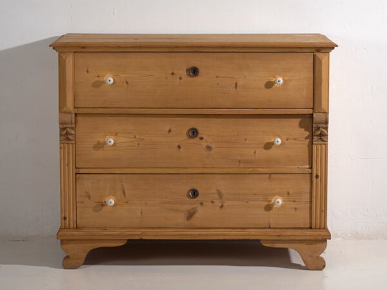 Antique three drawer dresser (c.1920) #57 – Chest of drawers (photo 32 of 40)