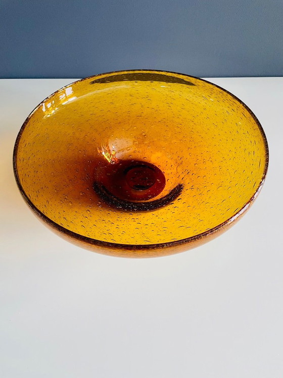 Image 1 of Bol en verre vintage de style Murano