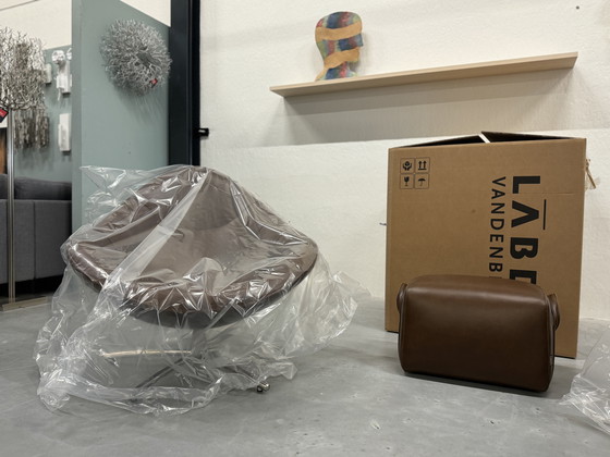 Image 1 of Label Vandenberg Hidde Sessel Dunkelbraun Leder