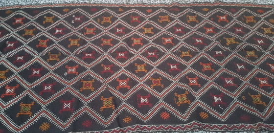Image 1 of Kilim turco tejido a mano 140x302cm