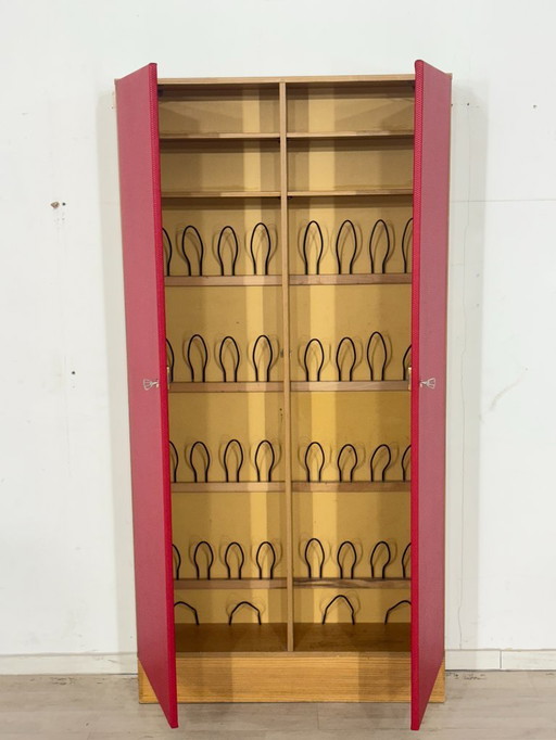 Scarpiera di metà secolo / Scarpiera / Mobiletto da ingresso / Scarpiera vintage