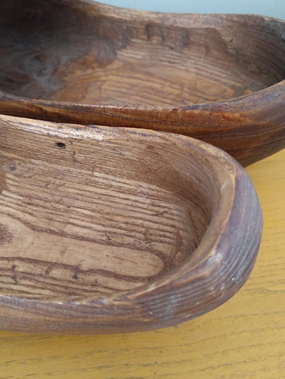 Image 1 of Ein Paar antike Holzclogs