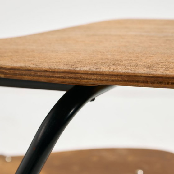 Image 1 of MK11023 Teak chair with writing tablet