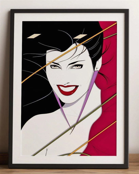 Image 1 of Patrick Nagel - Rio Pop Duran Duran Musica Arte Affiche