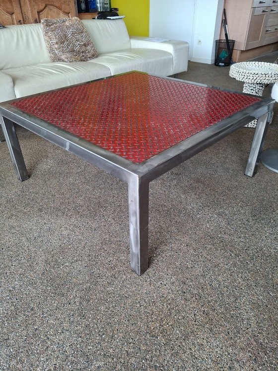 Image 1 of Table moderniste industriel 