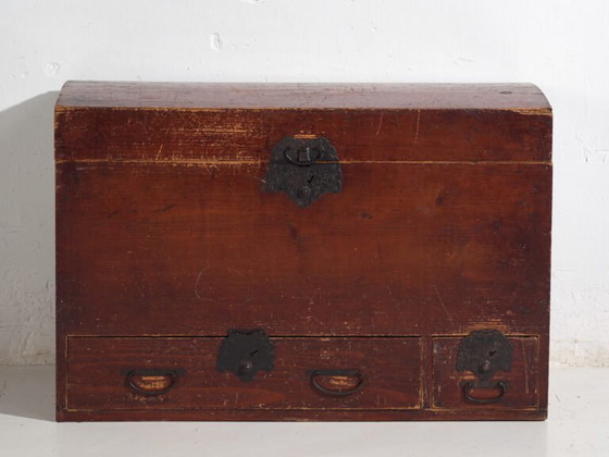 Antique Japanese Chest - Meiji Period (c. ) #20 – Chest of drawers, Wood, Metal (photo 38 of 40)
