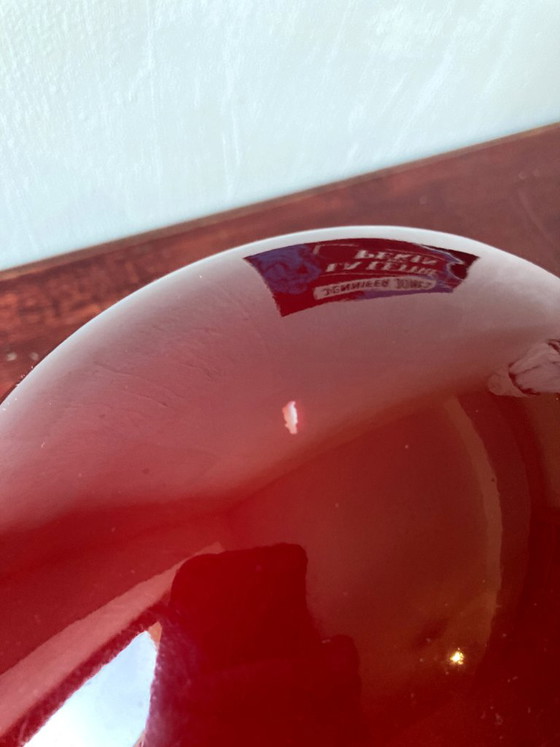 Lampada da tavolo vintage in vetro rosso – SCE, Francia – Lampade da tavolo, Glass (photo 7 of 11)
