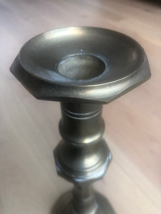 Image 1 of Candlestick in solid brass