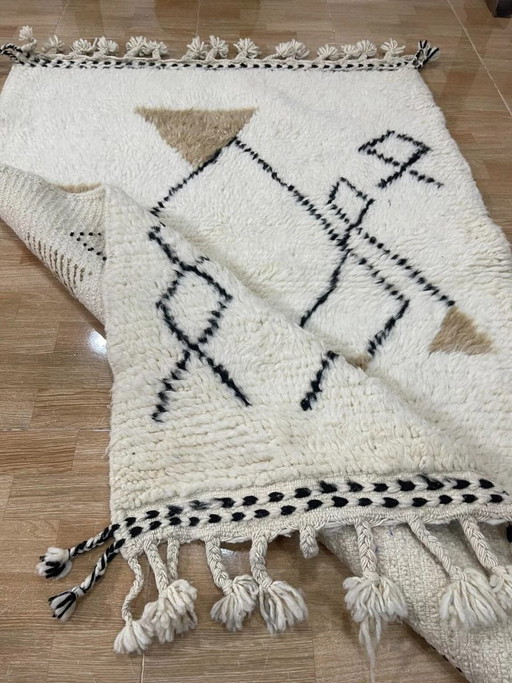 Tappeto tradizionale in pura lana, fatto a mano, 1,5/2,5 m – Alessi, vloerkleden en tapijten, Wool (photo 2 of 6)