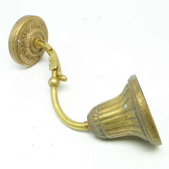 Wandlampe im Jugendstil aus dem frühen 20. Jahrhundert, Deutschland – Wandleuchten, Brass (photo 4 of 9)