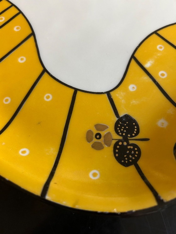Image 1 of Rare Art Deco Twelve-Piece Platter, Lemaitre Frères and L. Blancher