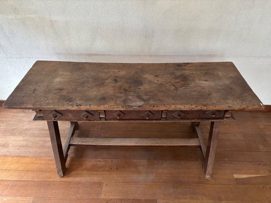 Image 1 of Spaanse schrijftafel