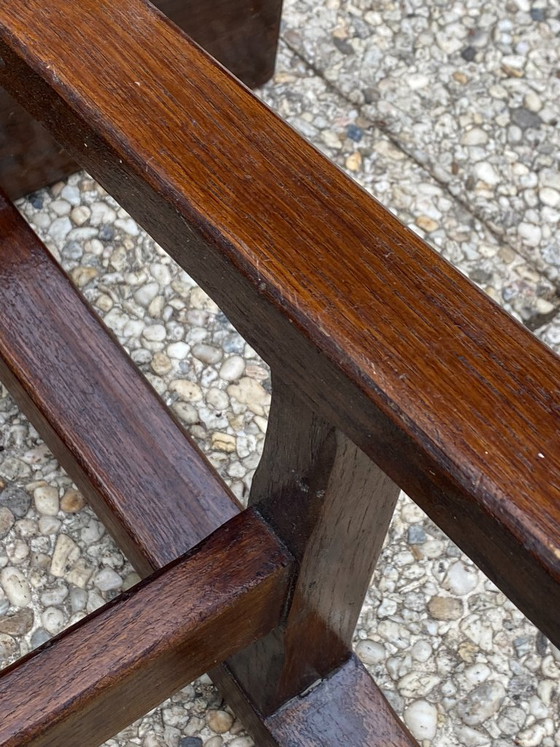 Solid Oak Wood Farmhouse Bench 180cm for Rustic 1950s Farmhouse Table – Benches (photo 7 of 11)