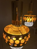 Hanglamp spage age jaren 70