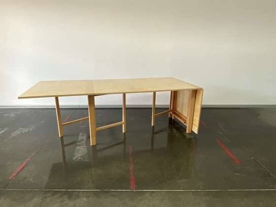 Image 1 of Maria Flap Folding Dining Table by Bruno Mathsson for Firma Karl Mathsson