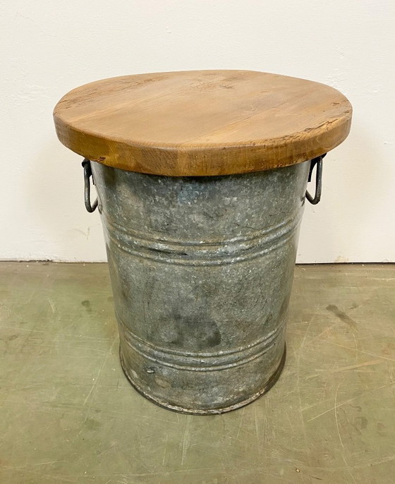 Image 1 of Vintage Industrial Stool, 1960s