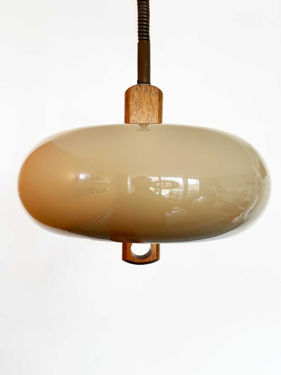 Image 1 of Lampe à suspension vintage Temde Leuchten modèle 335 Space Age