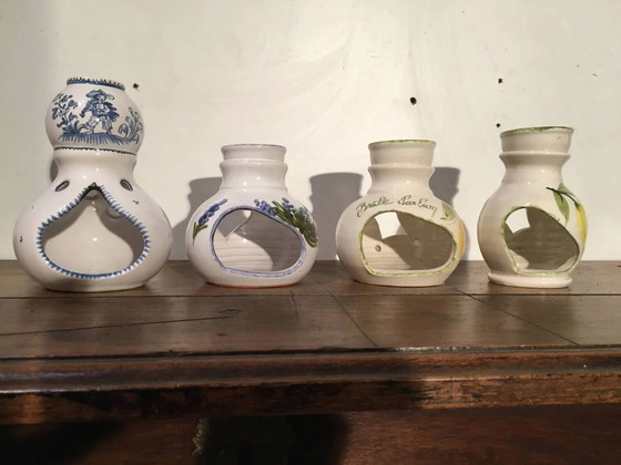 Vallauris und Moustier Parfumbrenner Ihrer Wahl – Kerzenhalter, Porcelain, Vintage (photo 12 of 12)