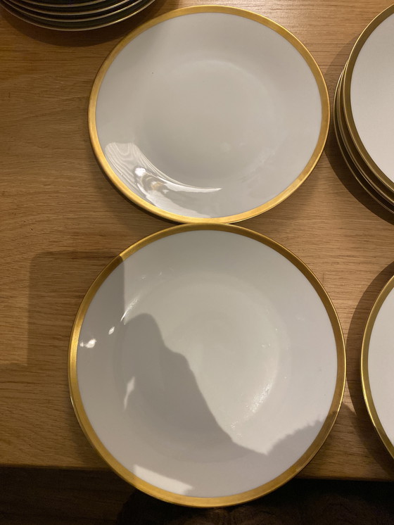 Image 1 of Assiettes en porcelaine Hutschenreuther Noblesse, lot de 6