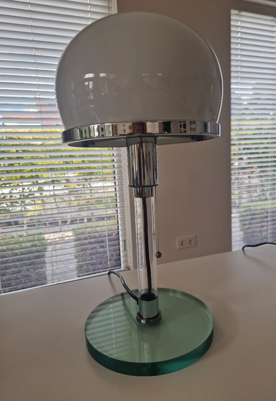 Lampe de table Metalarte Valentino - Vintage années 1976-1980 – Chrome, Glass (photo 5 of 7)