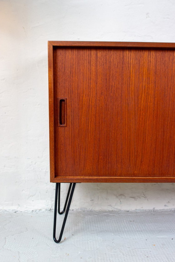 Image 1 of Vintage teak chest of drawers, sideboard, lowboard, mid-century 1960s