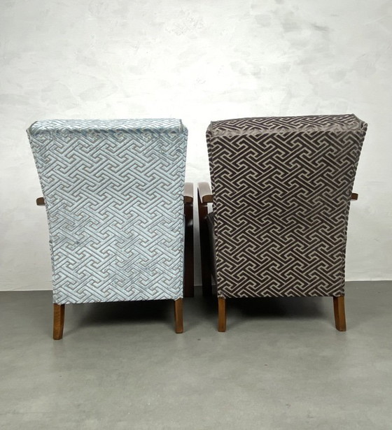 Image 1 of Fauteuils "Labirinth Duo" de Jindrich Halabala