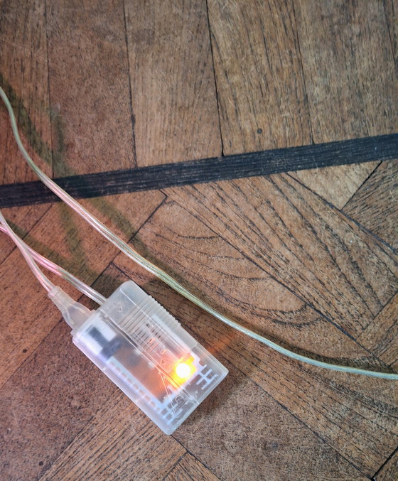 Image 1 of Lampada da terra con paralumi in vetro di Murano a forma di foglia, anni '90